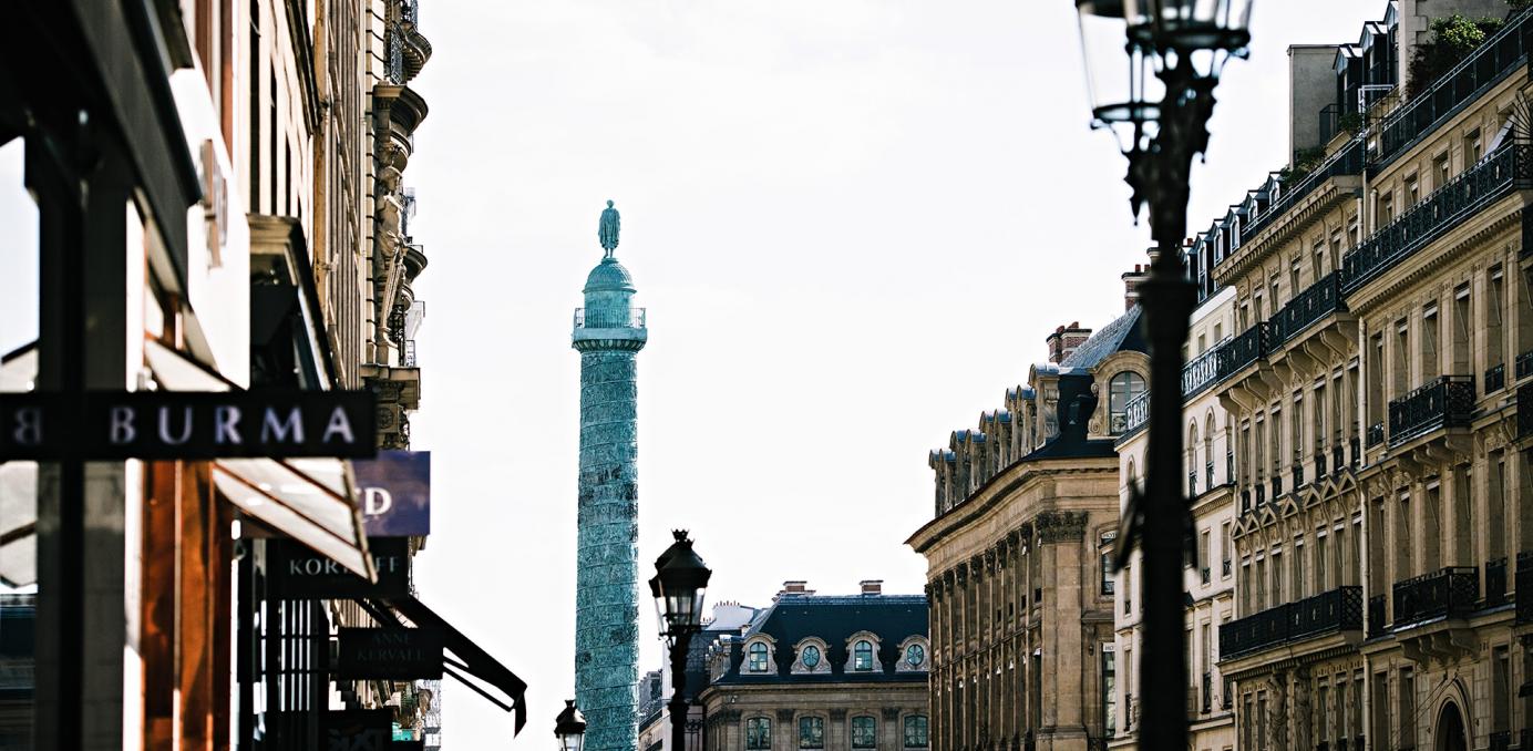 Place Vendome rue de la paix